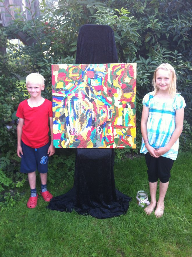 Kunstausstellung von Marbacher Kindern