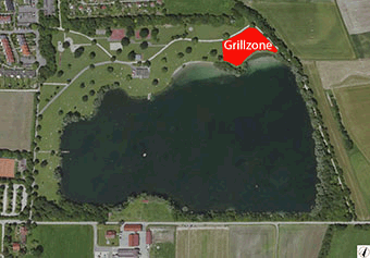 Neue Grillzone am Ludwigsfelder Badesee