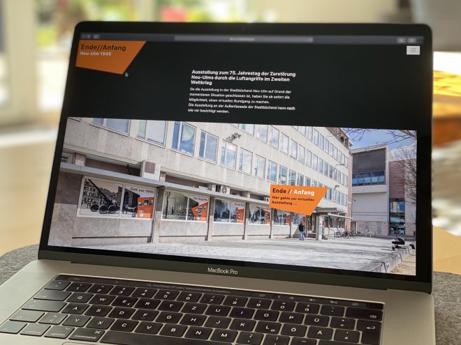 Ausstellung über Zerstörung Neu-Ulms jetzt online