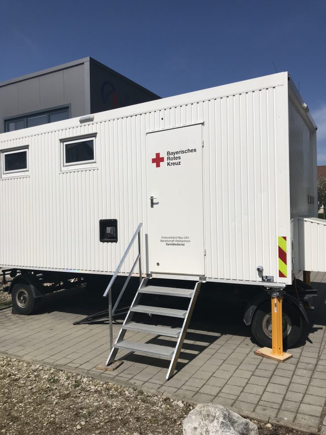 Corona: Zwei Fieberambulanzen im Landkreis Neu-Ulm