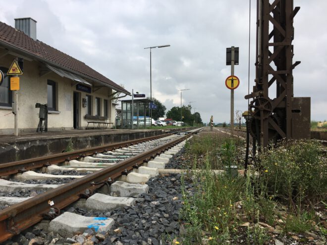Zug hält bald regelmäßig in Gerlenhofen