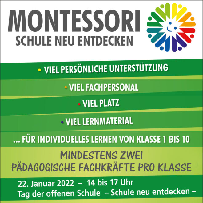 Tag der offenen Schule – Private Montessori-Schule Neu-Ulm