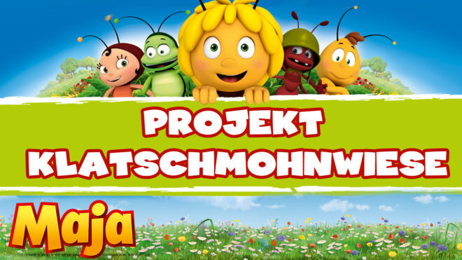 NABU-Insektensommer mit Biene Maja