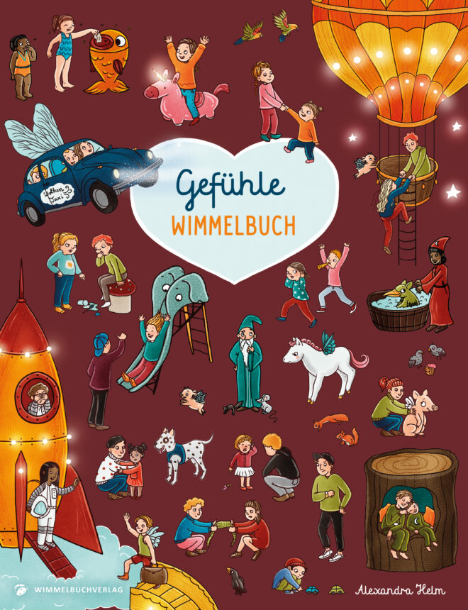 Gewinne das Buch: Wimmelbuch „Gefühle“