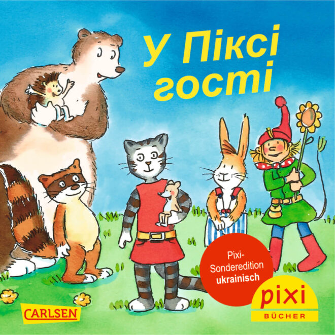 Pixi-Bücher für ukrainische Kinder in Deutschland