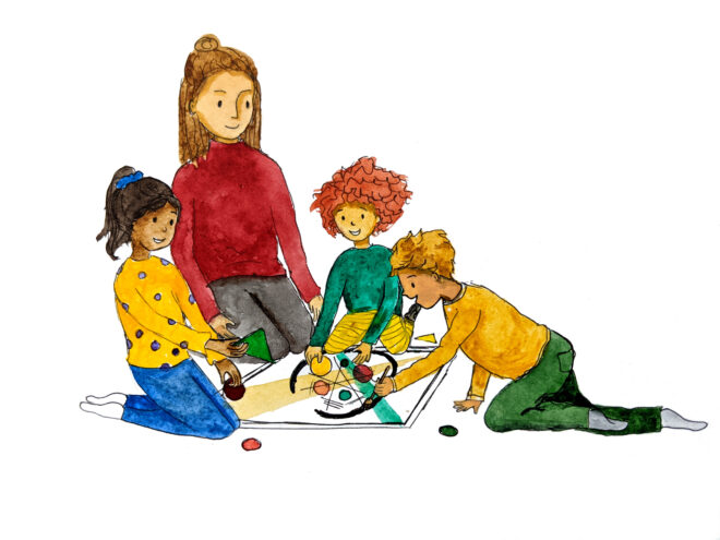 Edwin Scharff Museum bietet Kinder mit Gewalterfahrungen Gruppenerlebnisse und Kreativität