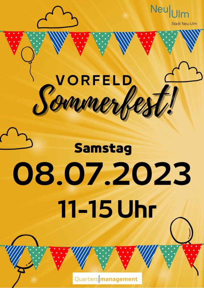 Vorfeld Sommerfest am 08.07.2023