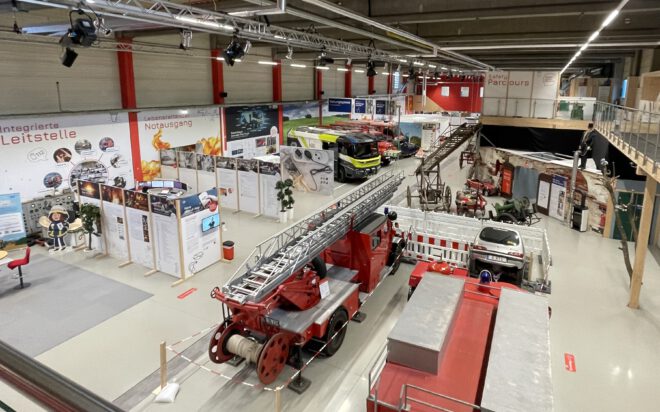 Wie ein echter Feuerwehrmann
