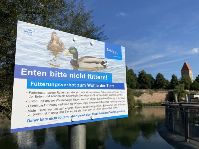 „Enten bitte nicht füttern!“