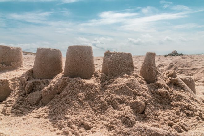 Sandkasten auf dem Münsterplatz