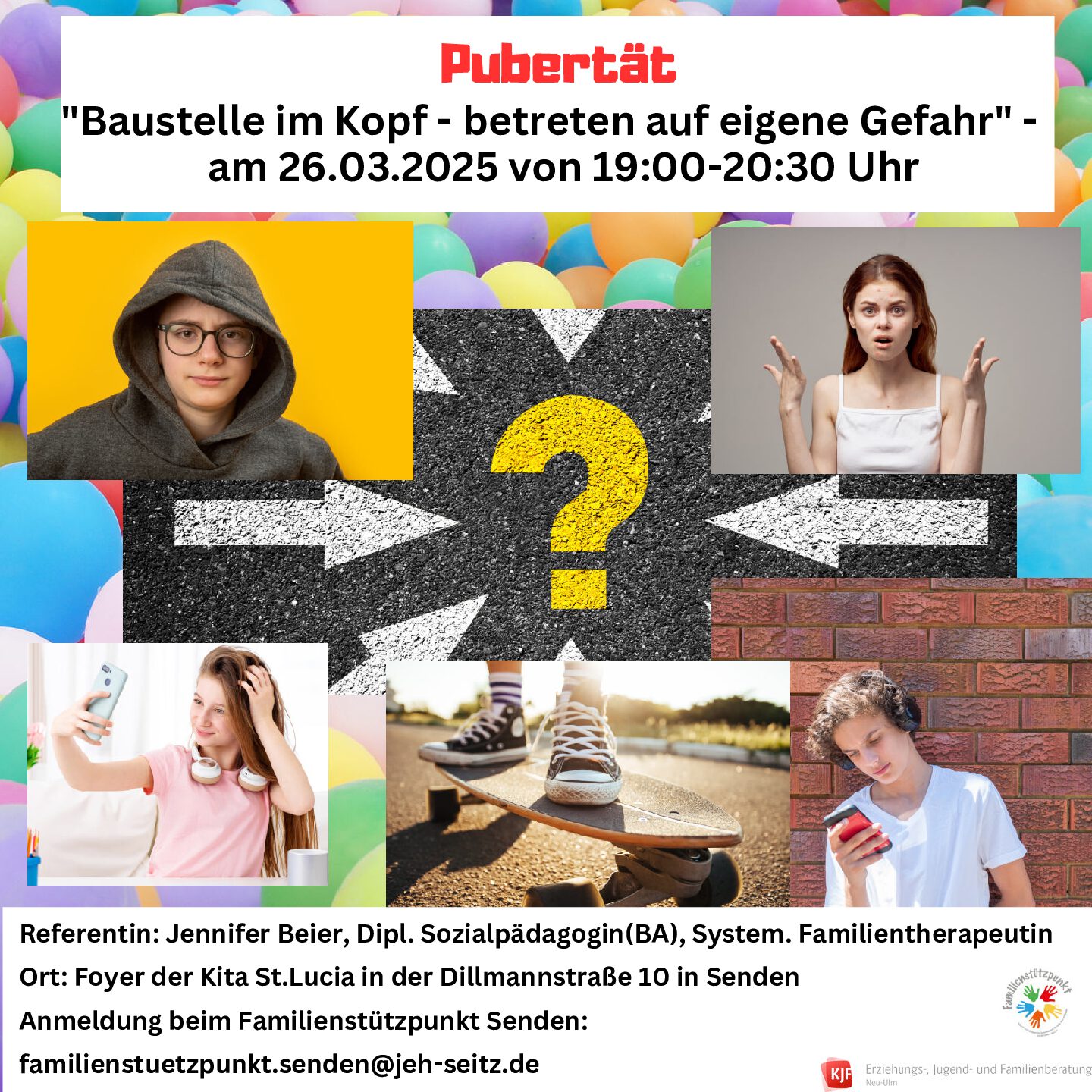 Vortrag zum Thema Pubertät