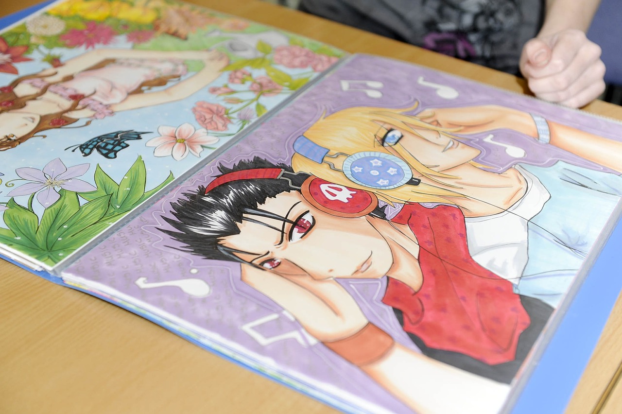 Manga Ausstellung der Meinloh Schule!