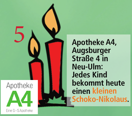 5. Dezember A4 Apotheke: