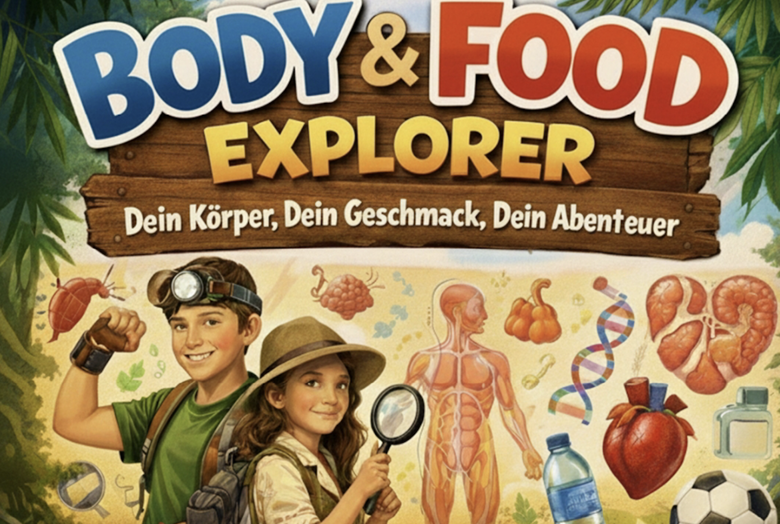 🍎🥕 Werde Body- & Food-Explorer! 🥛🧠