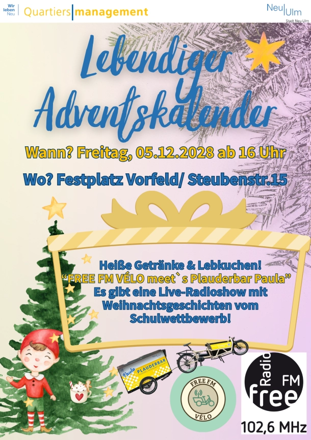 05.12.: Weihnachtsgeschichten live aus dem Vorfeld