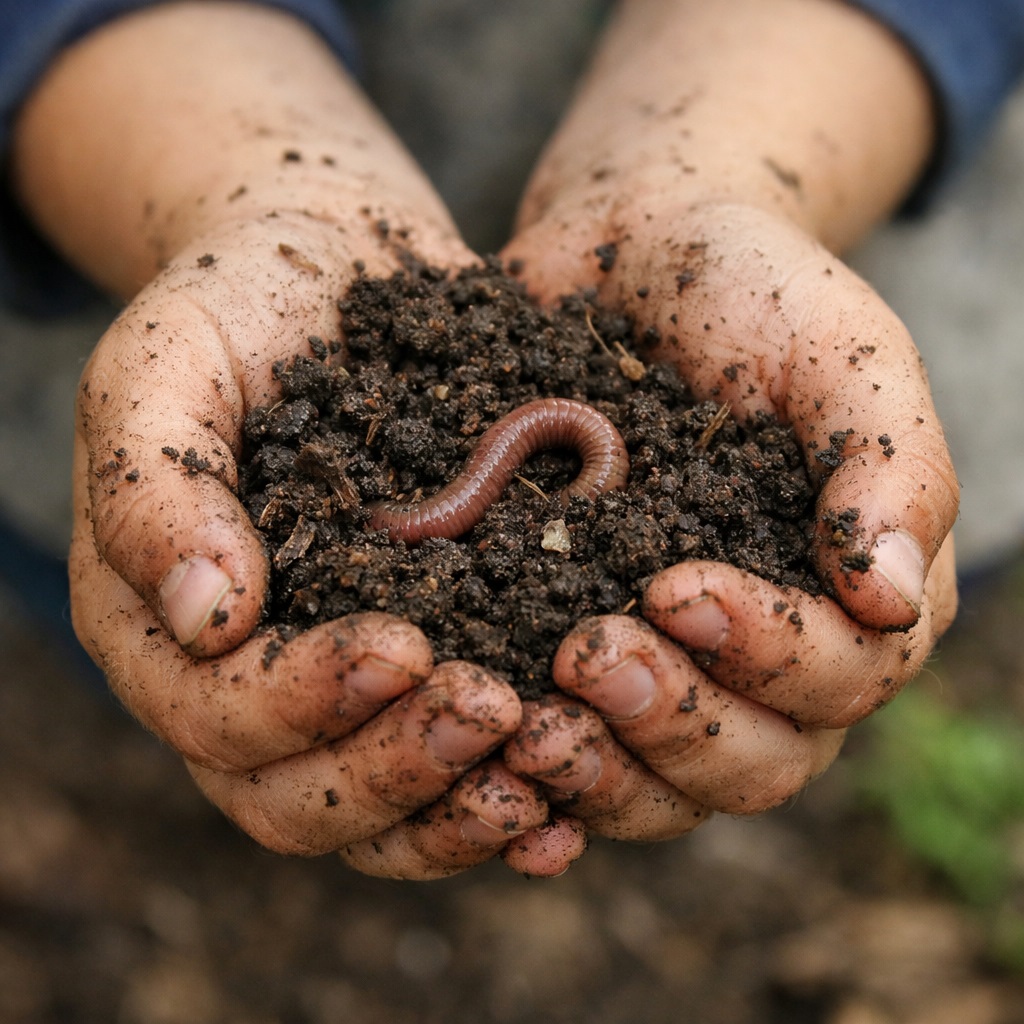 Gartenentdecker*innen - Pflanzen düngen mit Herrn Wurm