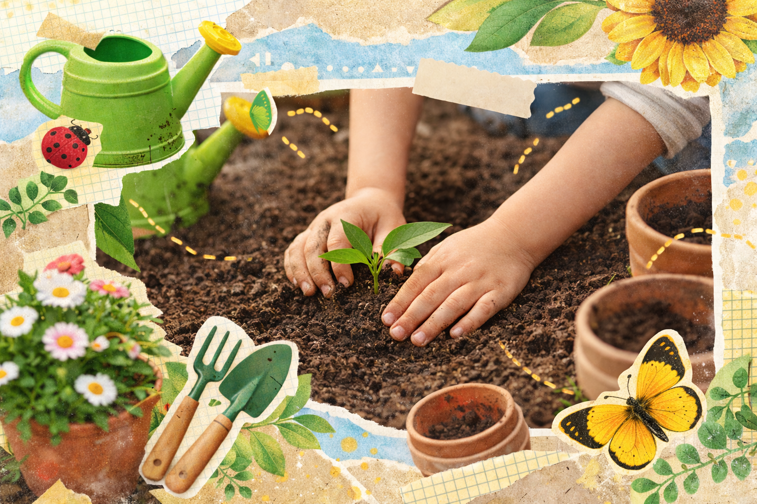 Gartenentdecker*innen - Wir bauen den Gartenentdecker:innen-Garten