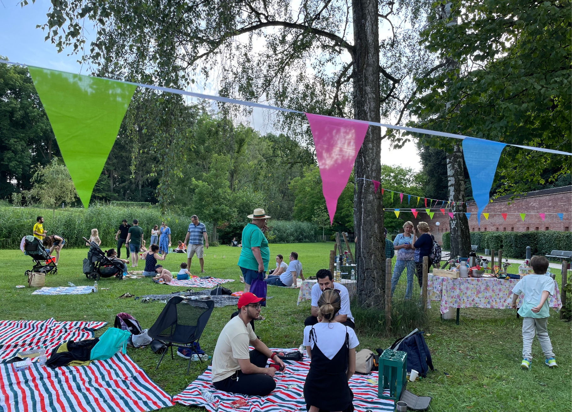 Willkommens-Picknick