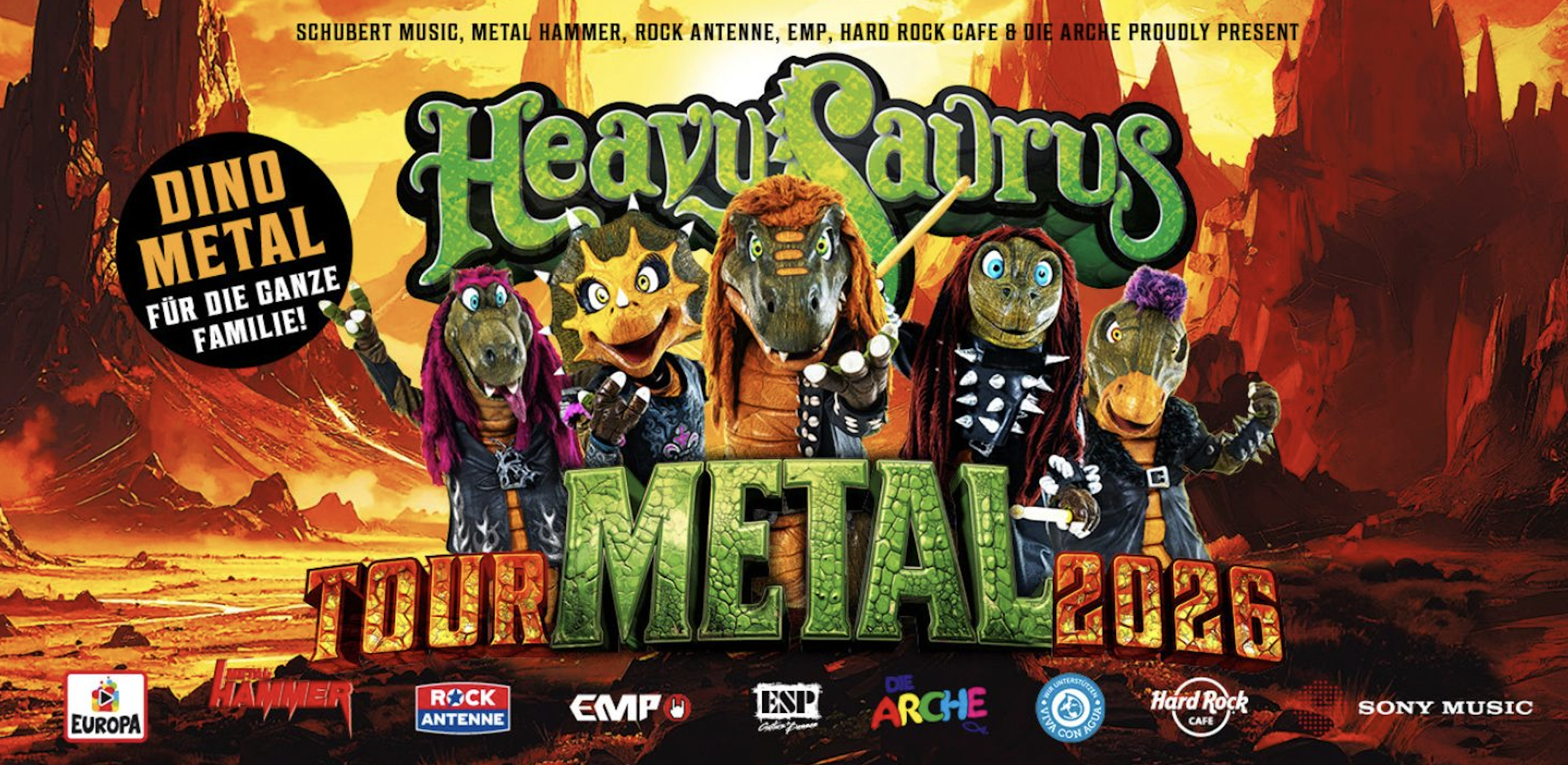 Heavysaurus – Familienkonzert