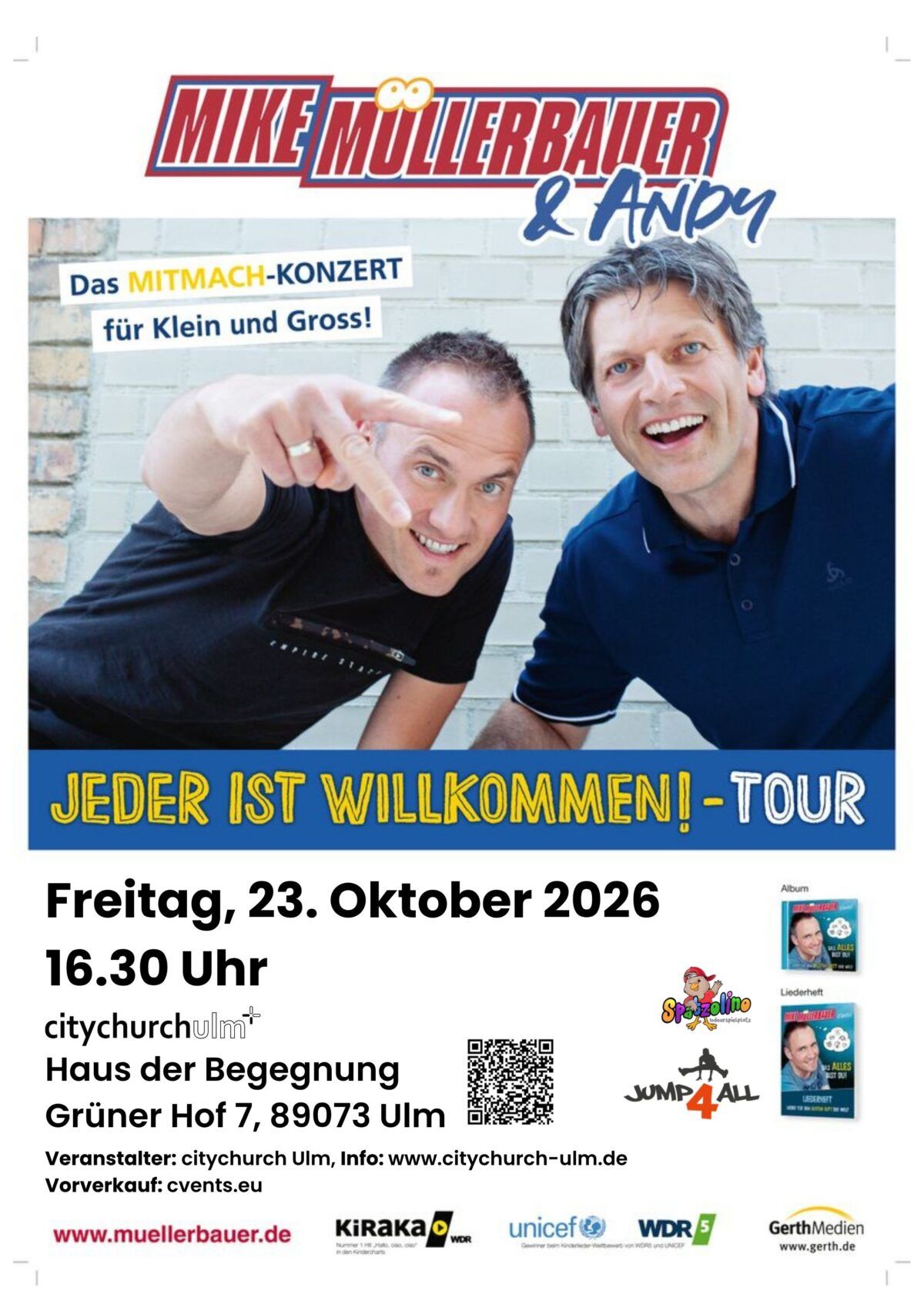 Familien-Mitmach-Konzert mit Mike Müllerbauer